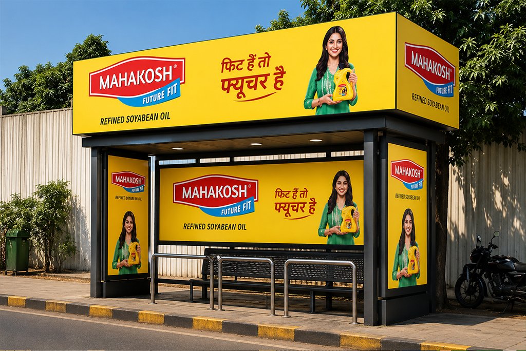 Bus Stop Branding